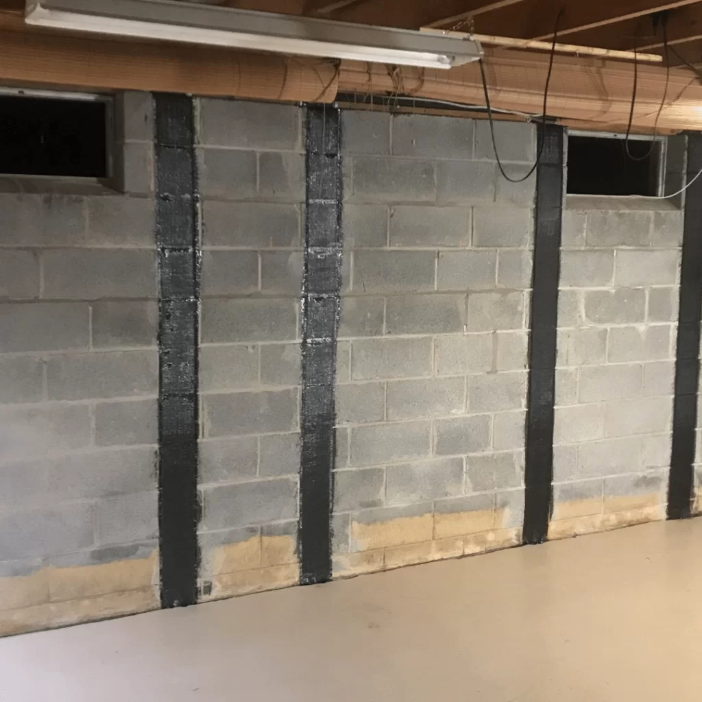 CarbonArmor Wall Stabilization in Halls, TN