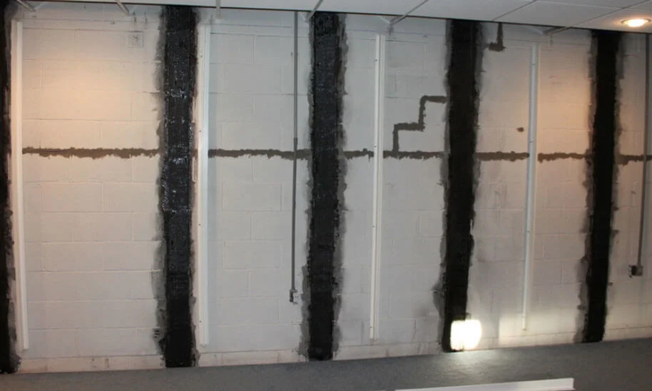 CarbonArmor Wall Stabilization in Halls, TN