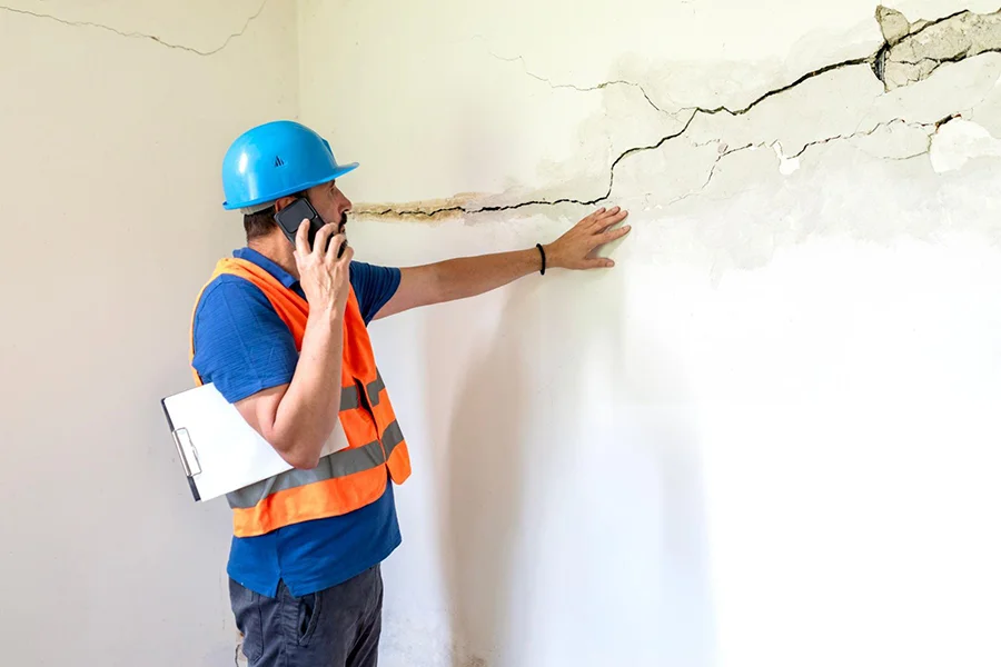Cracked Wall / Structural Repair in Halls, TN