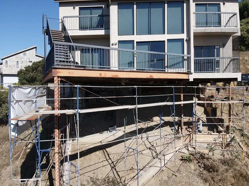 Elevated Pilings Foundation Repair in Halls, TN