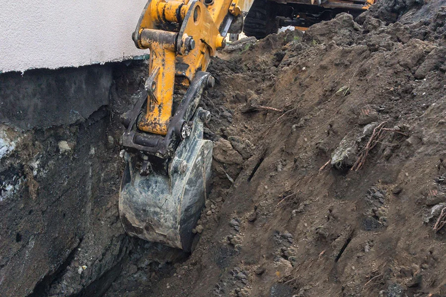 Helical Pier Installation in Halls, TN