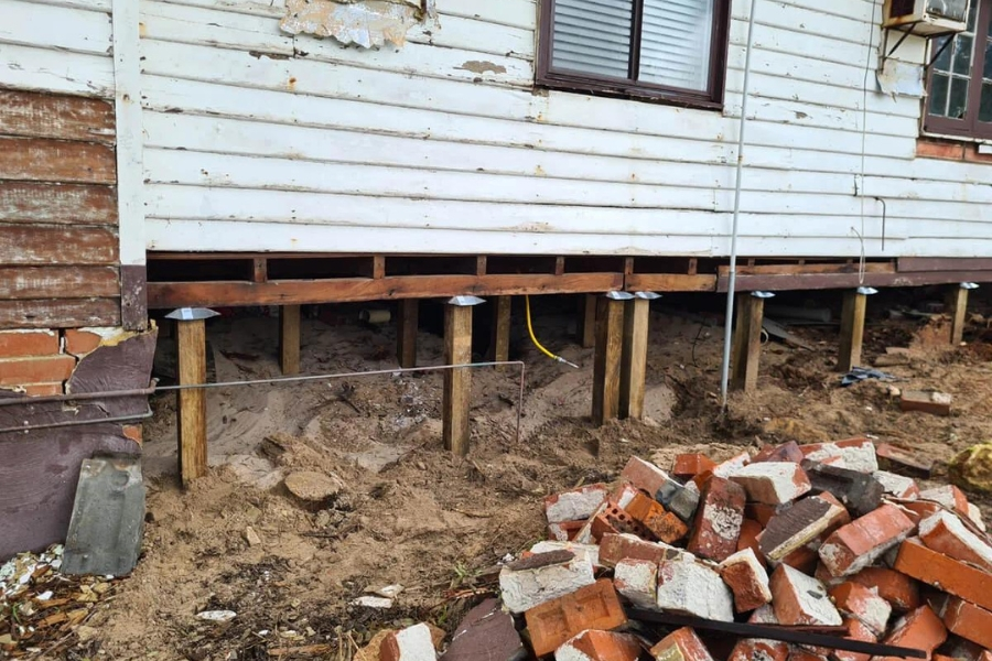 House Leveling in Halls, TN