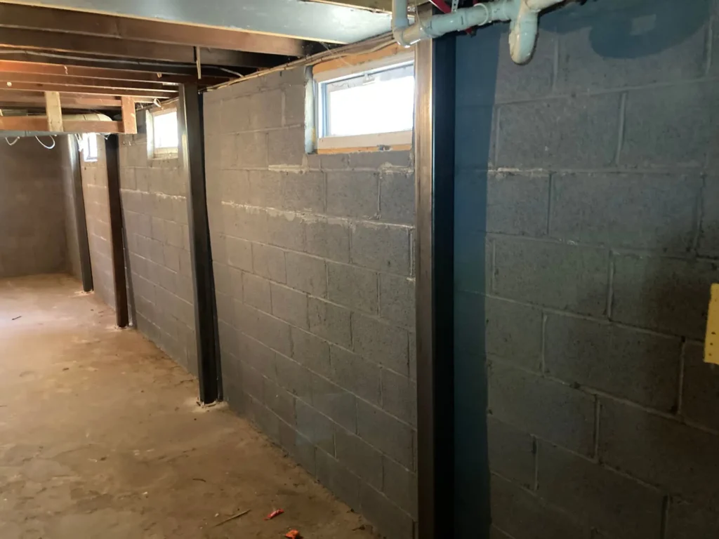 PowerBrace Foundation Wall Support in Halls, TN
